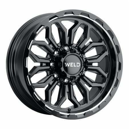 Weld Racing 20x12 Flare 6x135 6x139.7 ET-44 BS4.75 Gloss BLK MIL 106.1 - W13902098475