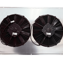 Fluidyne 1973-1987 GM C10 Truck, LS Swap Radiator, dual pass, 3 row, 33''x 21'' - RGM.3R3321.LS