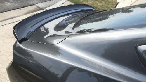 Ford 2015-2018 GT350 OEM Track Pack Rear Spoiler Kit (Absolute Black)
