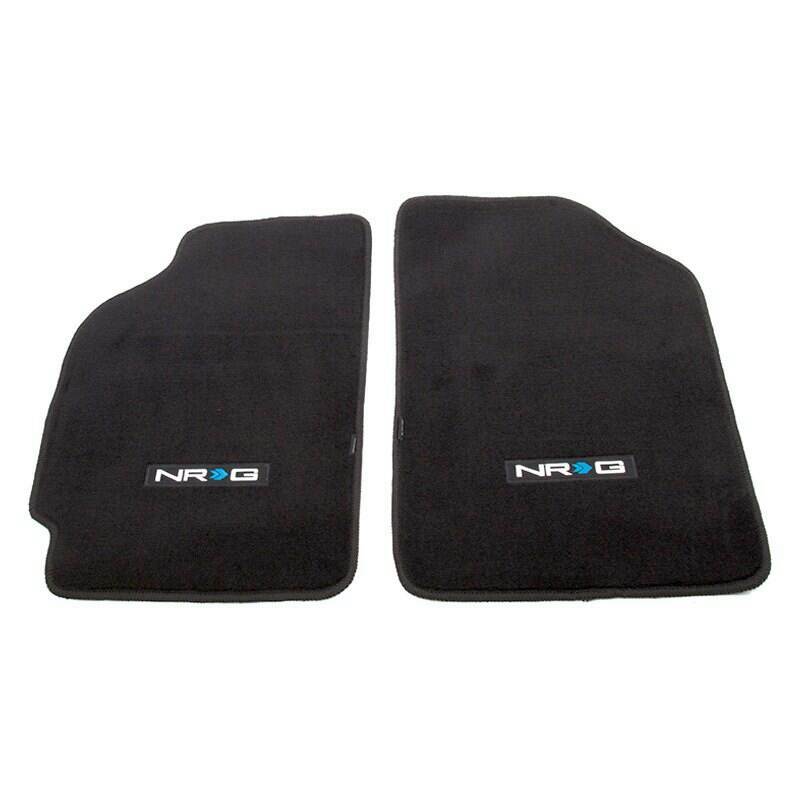 NRG Floor Mats - 88-91 Honda Civic CRX w/ "NRG" Logo (2 pieces) - FMR-110NRG