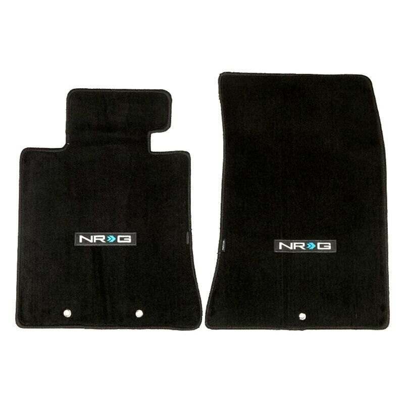 NRG Floor Mats - 13-16 Hyundai Genesis Coup w/ "NRG" Logo ( 2 pieces) - FMR-310NRG