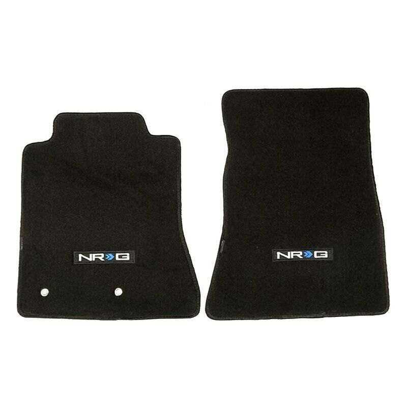 NRG Floor Mats - 04-15 Ford Mustang w/ "NRG" Logo ( 4 pieces) - FMR-320NRG