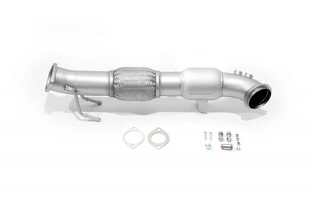 CP-e QKspl Catted Downpipe (2013-2018 Ford Focus ST) - FDDP00002T