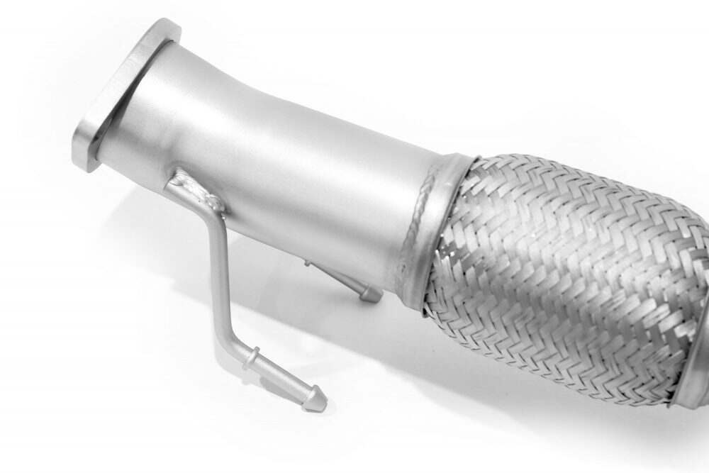 CP-e QKspl Catted Downpipe (2013-2018 Ford Focus ST) - FDDP00002T