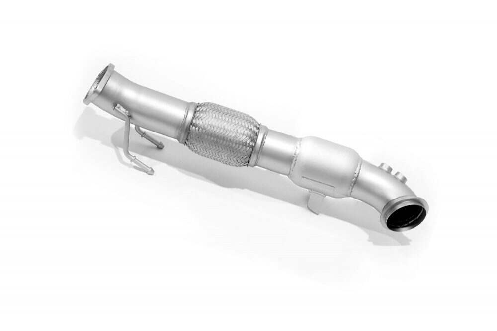CP-e QKspl Catted Downpipe (2013-2018 Ford Focus ST) - FDDP00002T