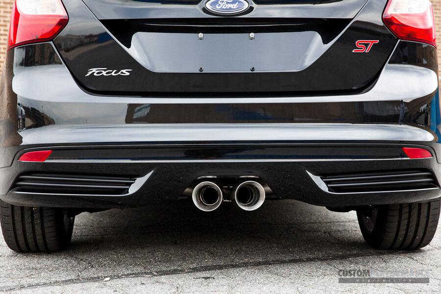CP-e 2013 Focus ST Austenite 3" Dual Cat Back Exhaust (Polished Tips)