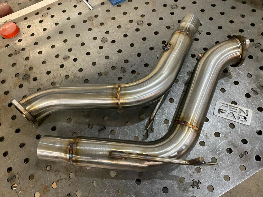 FENFABrication Performance Test Pipes / Downpipes (2020-2024 Explorer ST) - FEPD20
