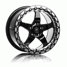Forgestar 17X10" D5 Flow Formed Drag Wheel Single Beadlock