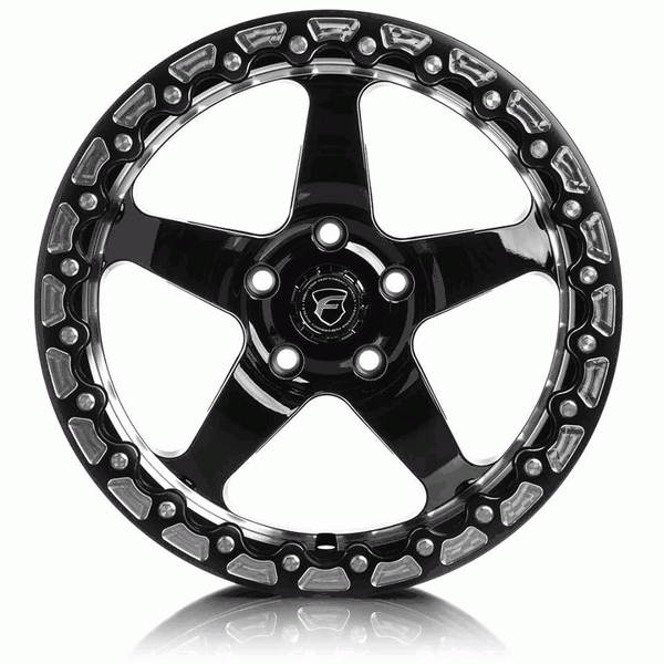 Forgestar 17X10" D5 Flow Formed Drag Wheel Single Beadlock