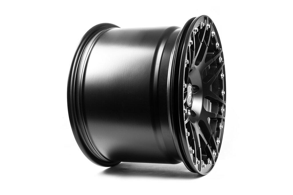 Forgestar F14 17x11" Single Beadlock Drag Wheel Matte Black (C6 Corvette Z06)