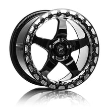 Forgestar 17x10 D5 Beadlock 5x114.3 ET50 BS7.5 Gloss BLK MACH 78.1 - F00170067P50