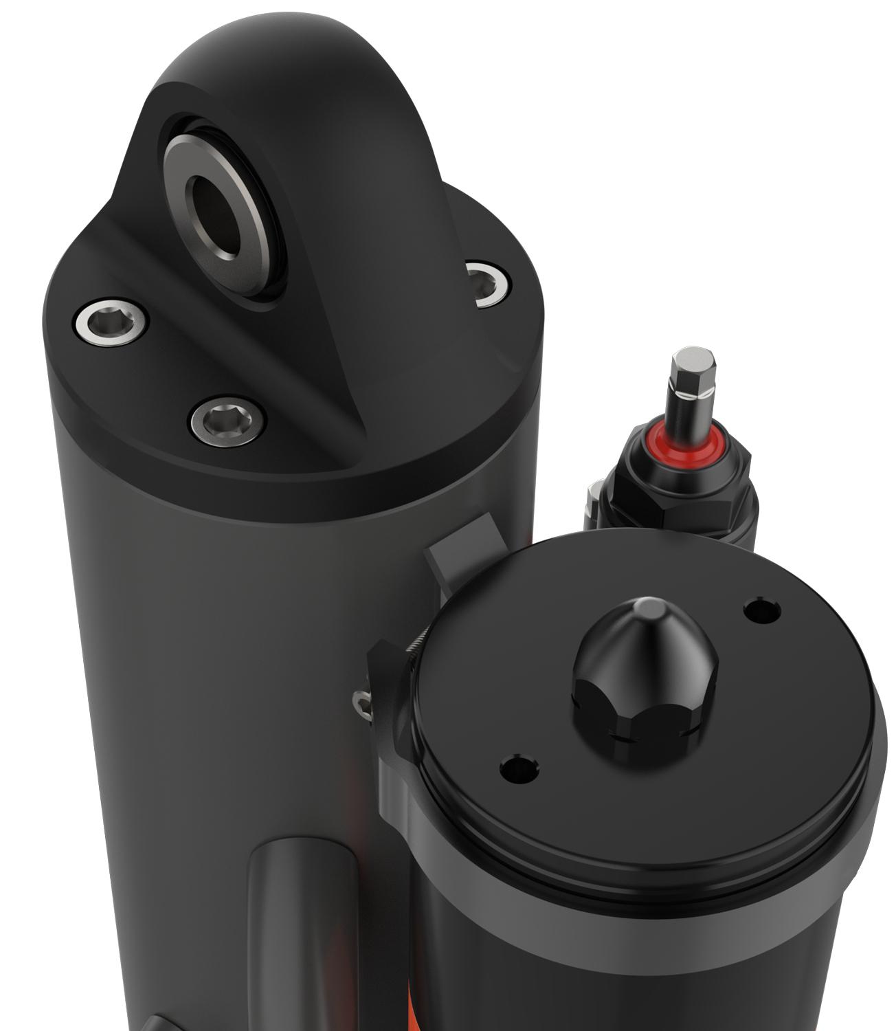 Fox Racing Factory Race 4.0 X 12 External Bypass (4 Tube) Piggyback Shock (Right) - 981-40-400-R