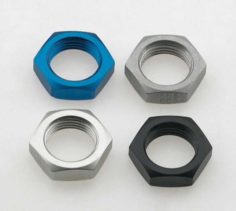 Fragola -8an Bulkhead Nut - Blue