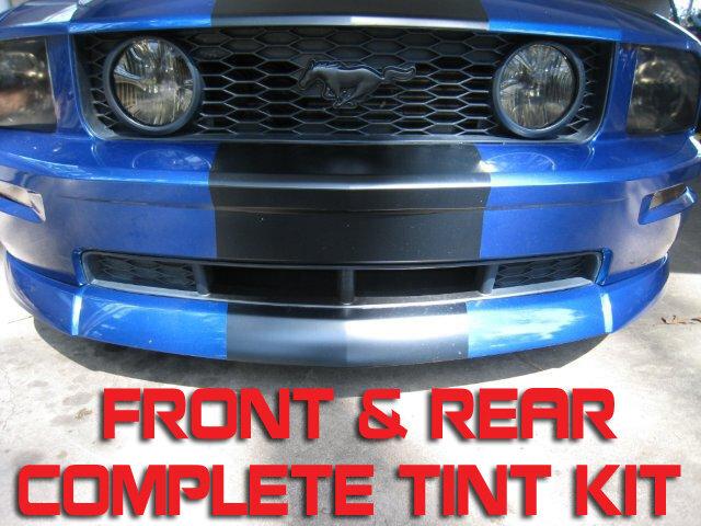Anchor Room 05-09 Mustang Complete Front & Rear Mustang Vinyl Tint Kit