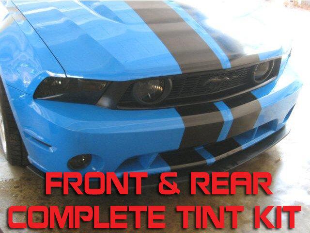 Anchor Room 2010-2012 Mustang Front & Rear Vinyl Tint Kit
