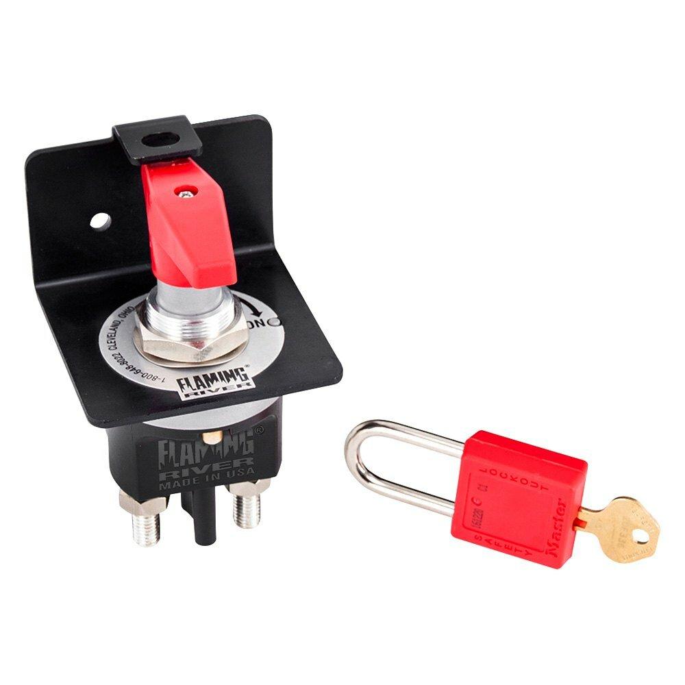 Flaming River Black T-Handle Kit Replacement for Big Switch 500 - FR1046HDLBK