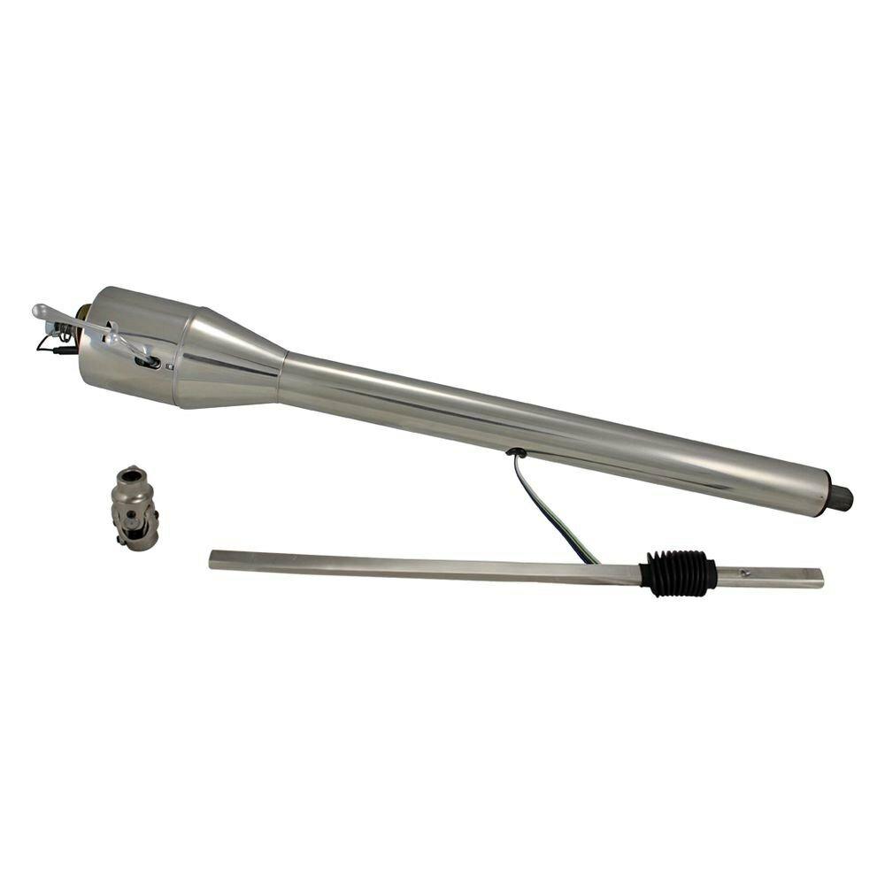 Flaming River Direct Fit Floorshift Tilt Column (1968-1982 Corvette) - FR21000P1SS