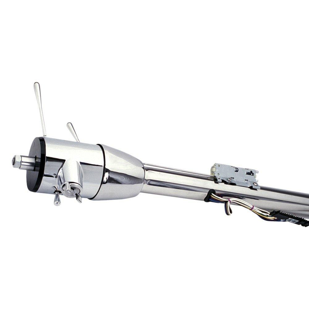 Flaming River GM Key Floorshift Tilt Column (1968-1982 Corvette) - FR30001XXSS