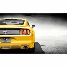 Ford Spoiler - Rear Decklid, Raised Blade Style, Coupe (2015-2017 Mustangs) - FR3Z-6344210-BC