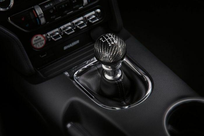 Ford Shift Knob - Carbon Fiber, Black, For 6 Speed (2015-2017 Mustangs) - FR3Z-7213-D