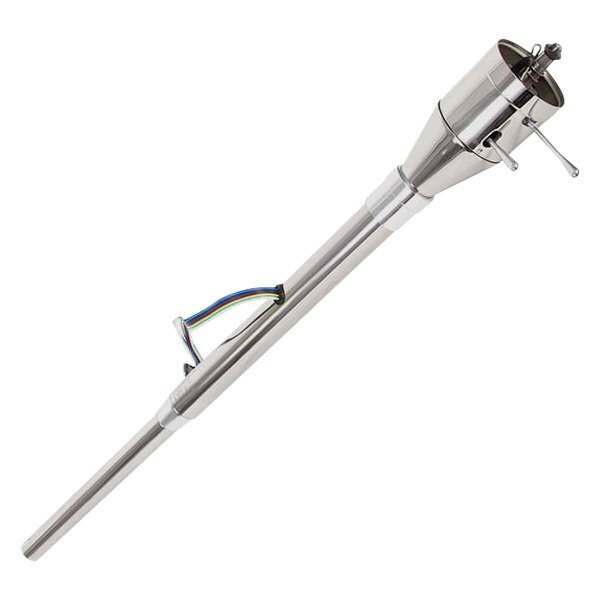 Flaming River Street Machine Style Column: Keyless Ign System Key Pol Stainless Fs/Cs Custom - FR60008SS