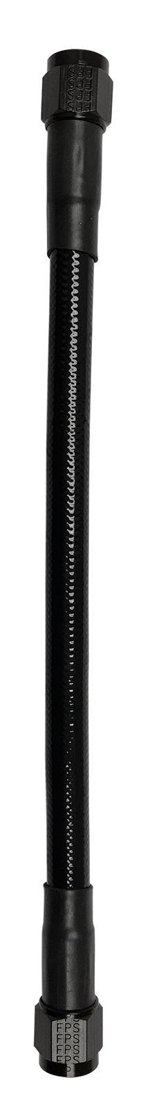 Fragola #10 Ext Black PTFE Hose Assy Str X Str 84" - 6029-1-1-84BL