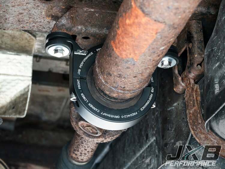 JXB Performance Driveshaft Center Support Bearing Carrier Upgrade - Street (2004+ F-150) - FRD04A0-S
