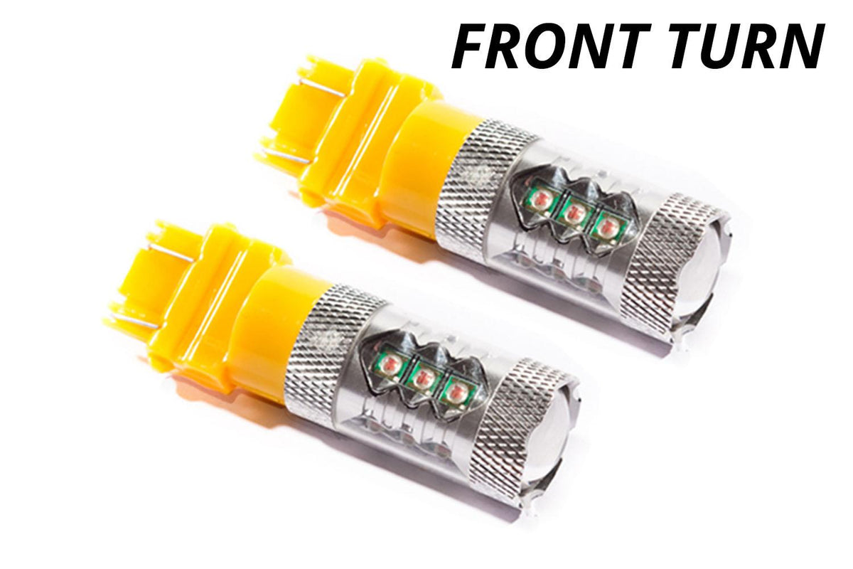 Diode Dynamics - DD0050Q - 3157 HP11 LED Amber (four) (2000-2002 GMC Sierra 2500,2009-2018 Flex) - DD0050Q