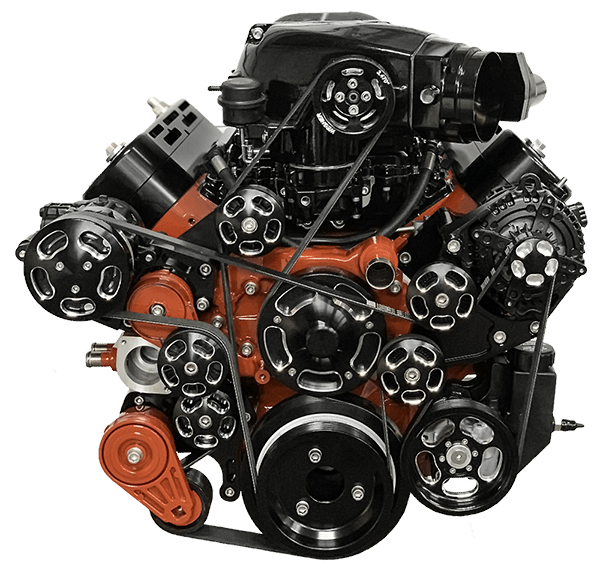 Whipple Superchargers WK-1815-30 Front Feed Gen 6 3.0L Intercooled Supercharger Hot Rod Kit (GM LSX)