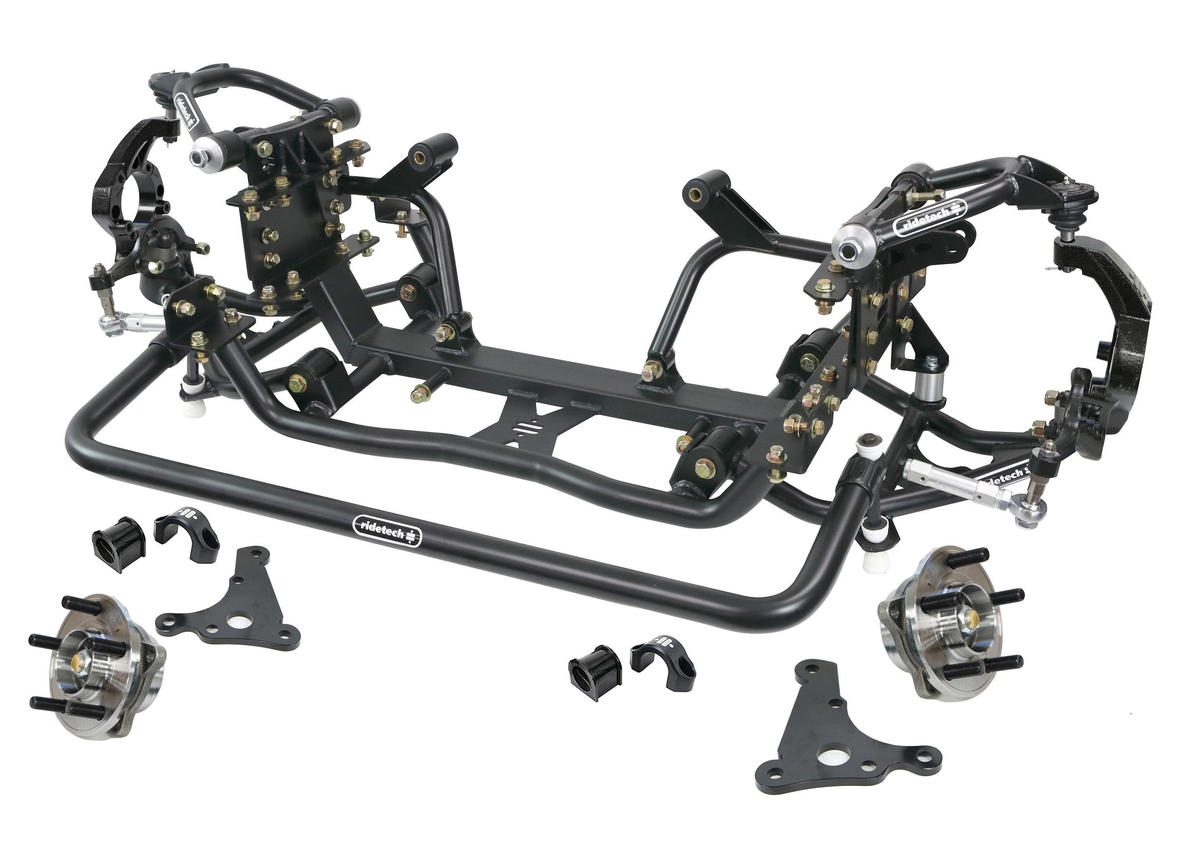 Ridetech Front Suspension System With Hub Spindles For 1965-1979 F-100, 2WD. - 12312798