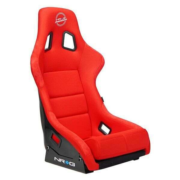NRG FRP Bucket Seat Red (XLarge) - FRP-304RD-NRG