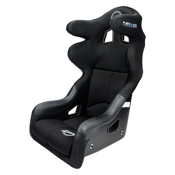 NRG FIA Competition Seat with Competition Fabric, FIA homologated, Head Containment, Medium Fit - FRP-RS600M