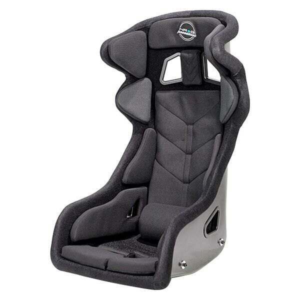 NRG FIA Competition Seat with Competition Fabric, FIA homologated, Head Containment, Velcro Paddings Snugged Fit ( Thin cushion) - FRP-RS700M-BK1