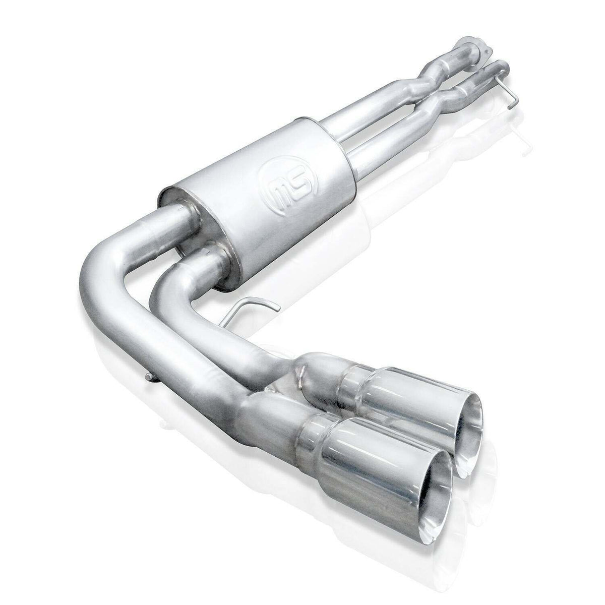 Stainless Works Lightining Style Catback Factory &amp; Performance Connect (2017-2018 F-350 Super Duty,2017-2018 F-250 Super Duty) - FT217CBFT