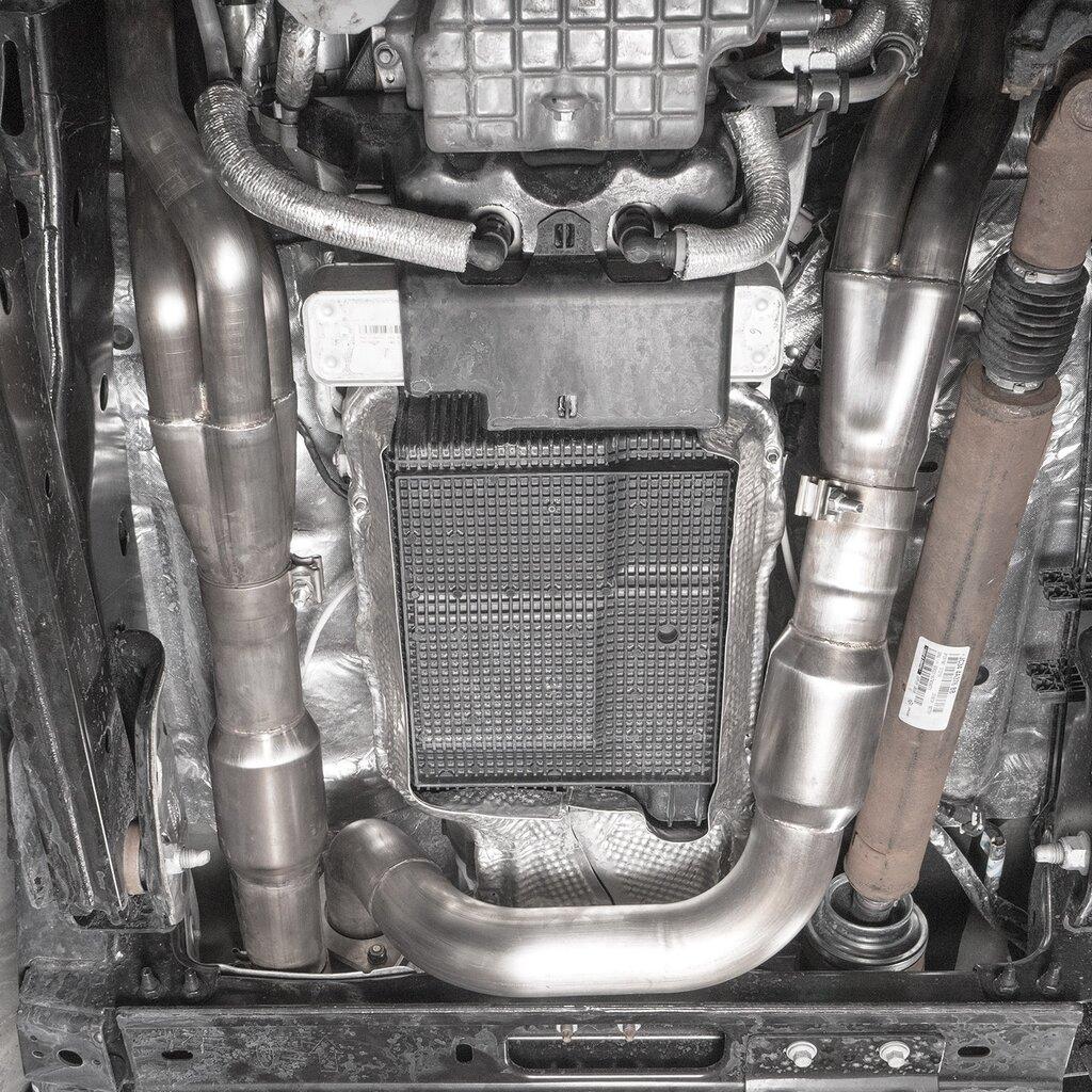 Stainless Works Catback Exhaust System - Redline, Black Tips (2020-2025 F-250 & F-350 7.3L) - FT220CBR-B