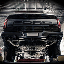 Stainless Works 3" Catback Exhaust System - Dual 4" Matte Black Slash-Cut Conical Tips (2023-2025 F-150 Raptor R 5.2L) - FTR25CB