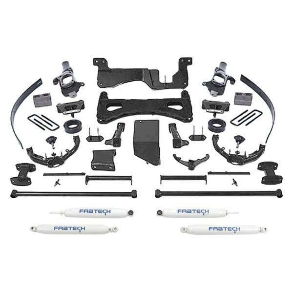 Fabtech 07-08 Gm 2500/3500 Hd 8" Box 1 - FTS21068BK