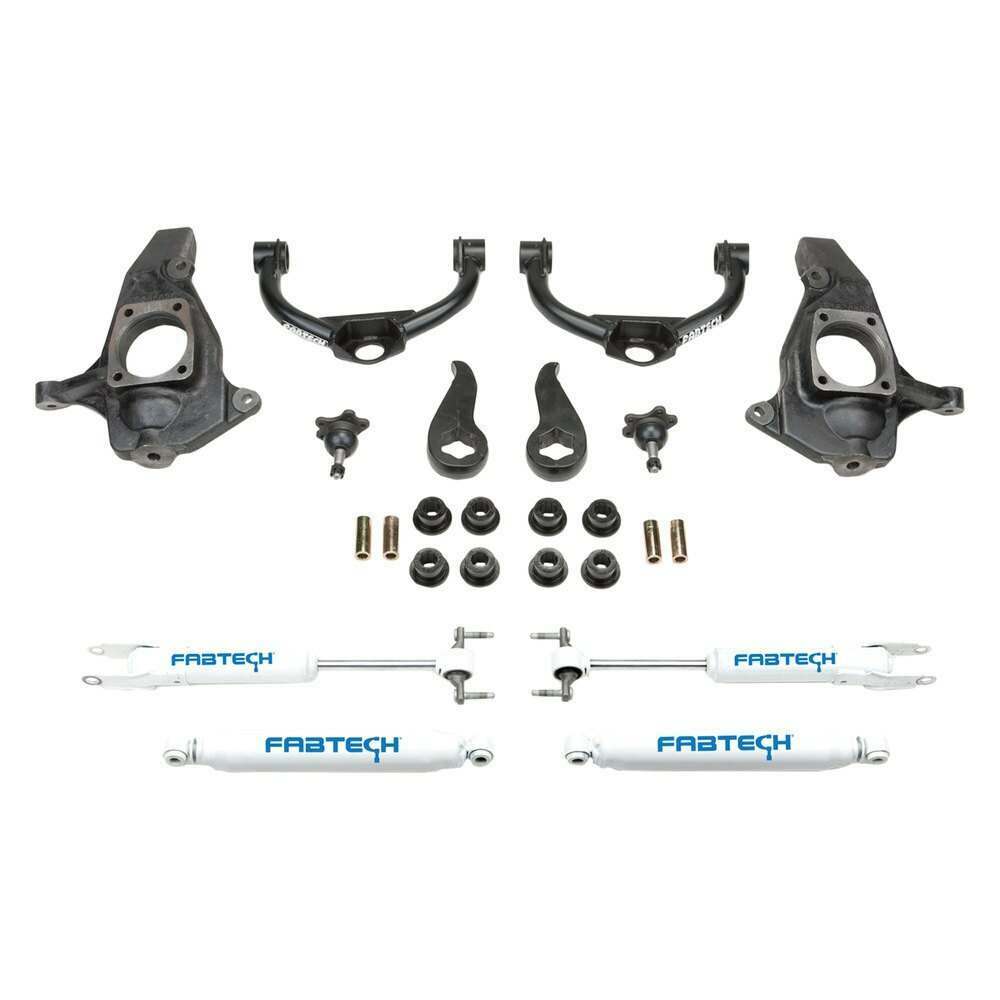 Fabtech 3.5" Gm System W/ Perf Shocks 11 C/K2500Hd/3500 Exc Std Cab - FTS21108