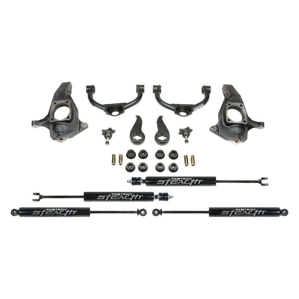 Fabtech 3.5" Gm System W/ Stealth 11 C/K2500Hd/3500 Exc Std Cab - FTS21184