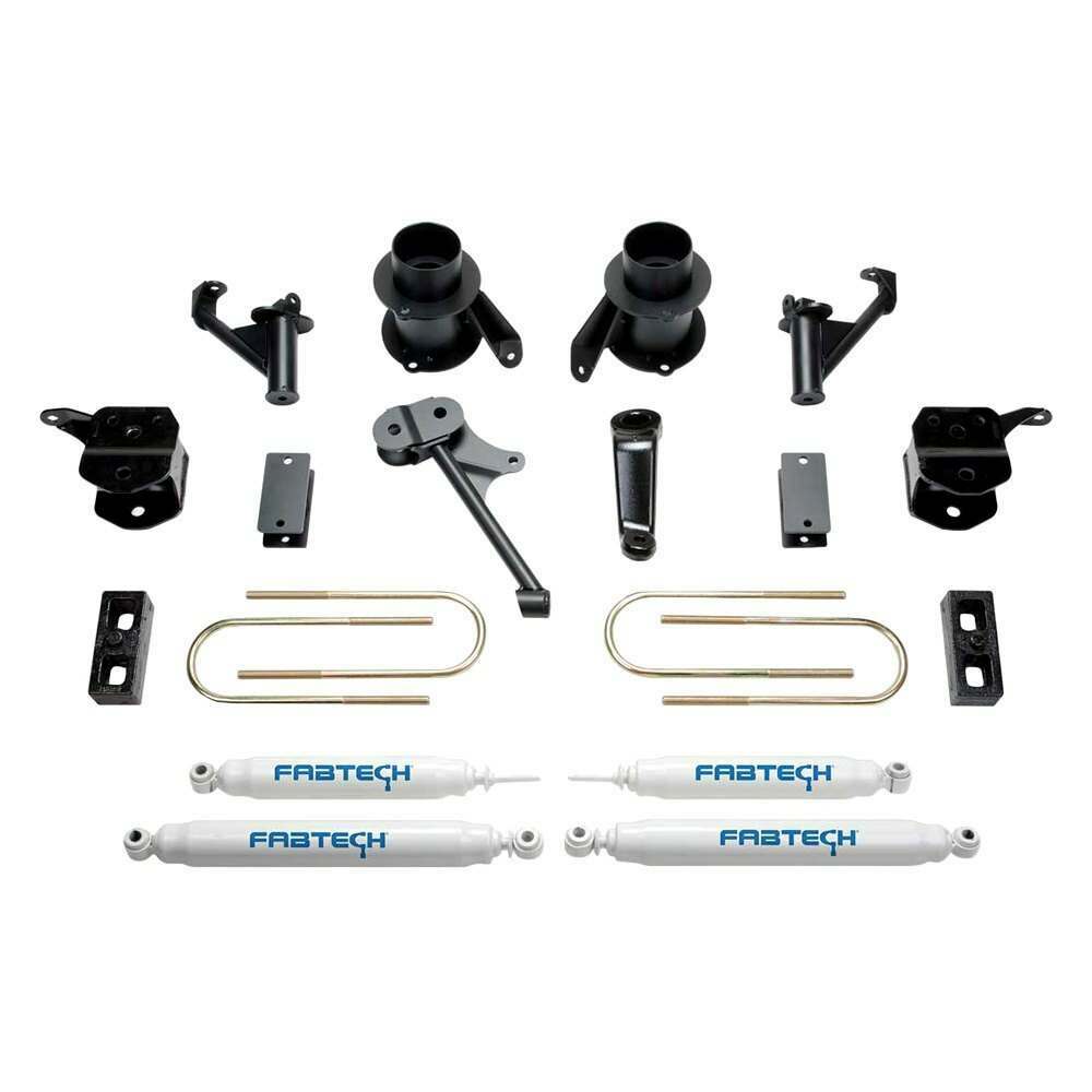 Fabtech 5" Basic Kit W/ Perf Shks - FTS23047