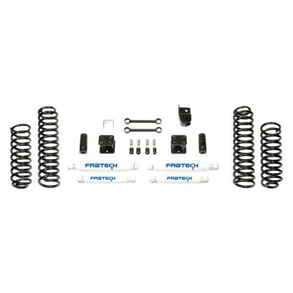 Fabtech 2Dr Sport System W/Perf Shks - FTS24095
