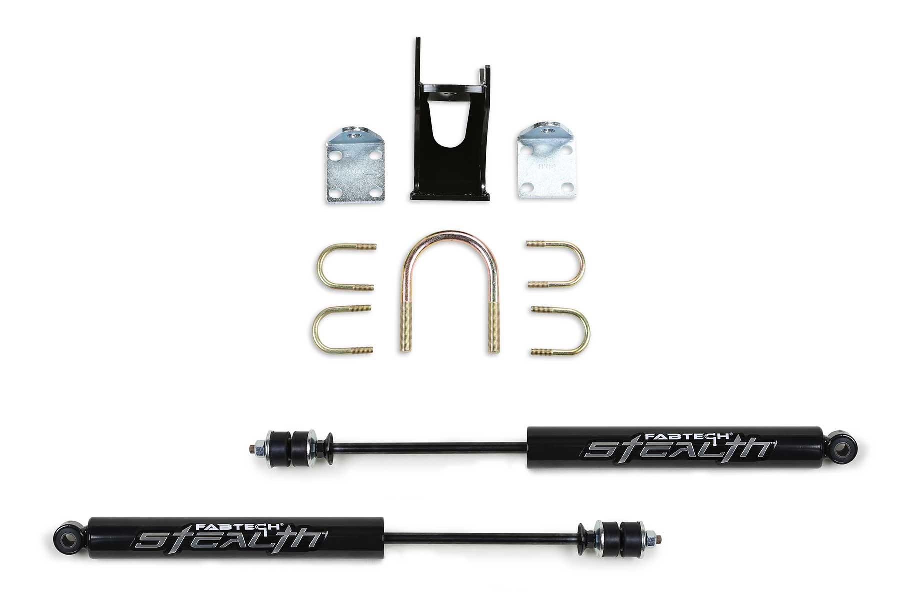 Fabtech Stealth Dual Steering Stab Kit (2020-2020 F-250 Super Duty, F-350 Super Duty) - FTS8046
