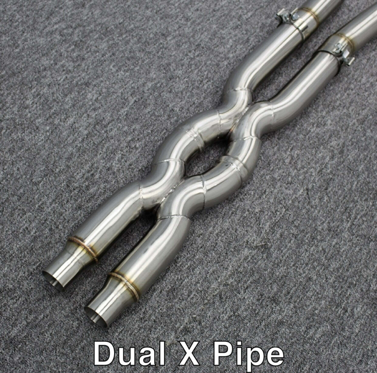 Valved Exhausts Valved Catback Exhaust System - Stainless Steel (2015-2022 Mustang GT) - MUSTS550SS