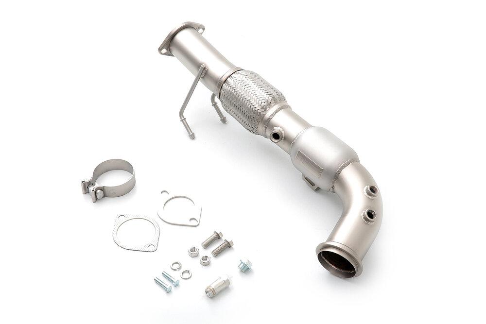 CP-e 2013-2016 Fusion Ecoboost QKspl™ Downpipe with High Flow Cat