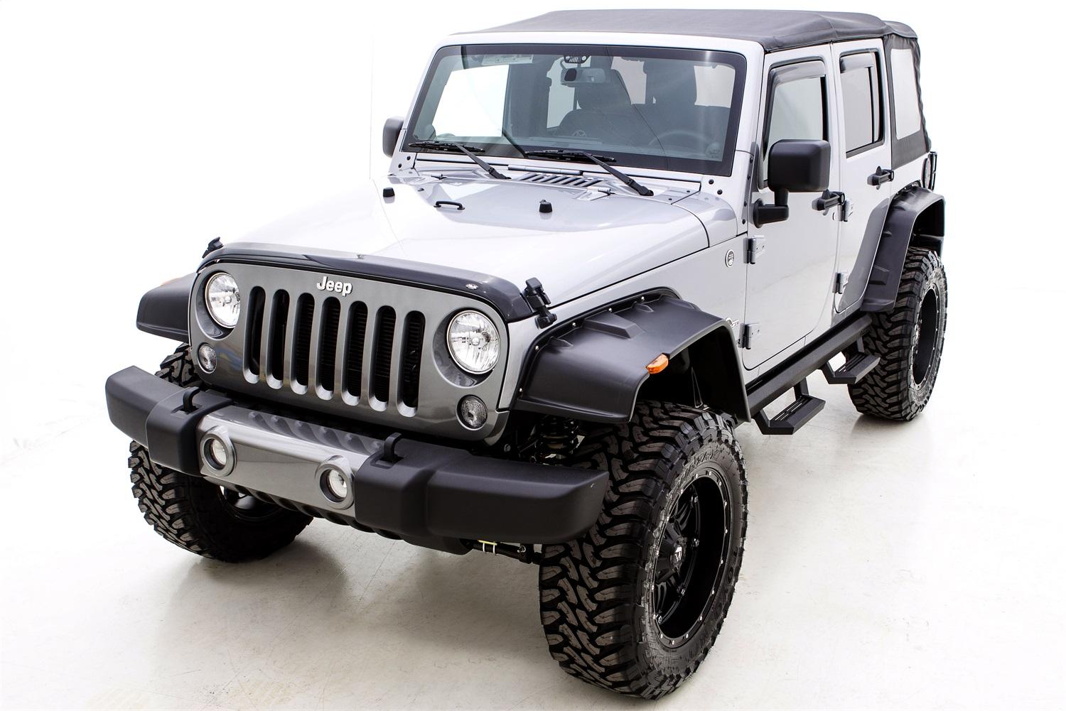 Lund Fx-Jeep Flat Style 4pc Smooth - FX606S-B