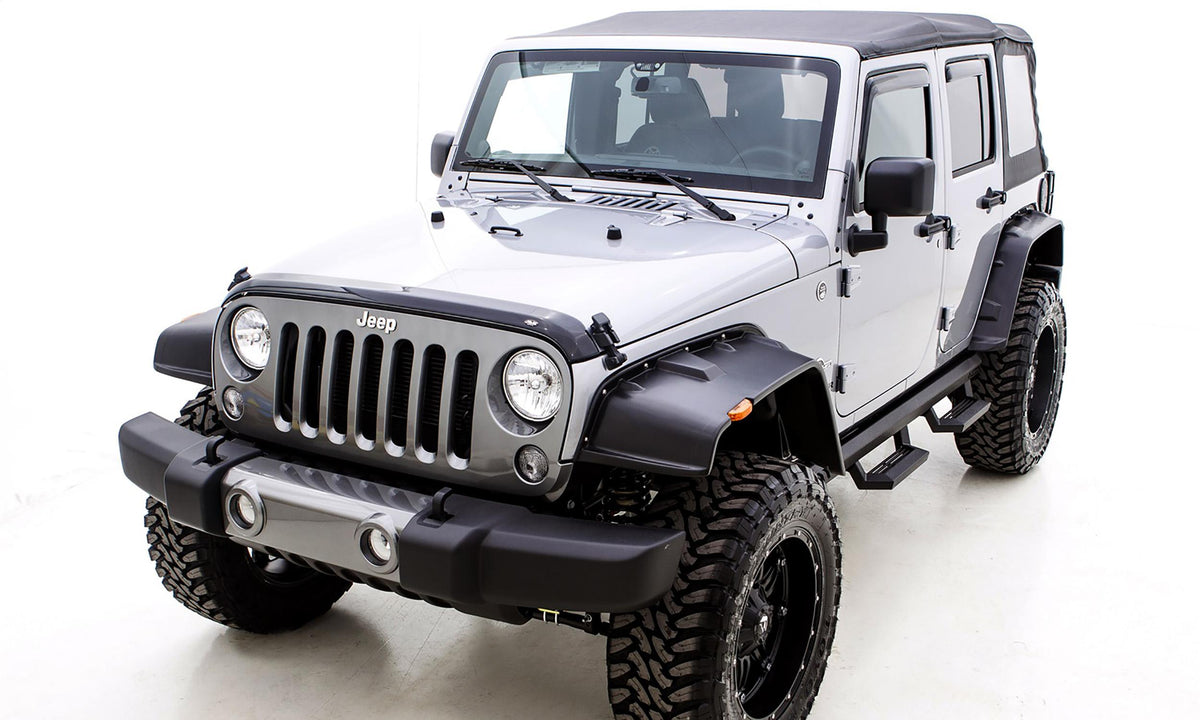 Lund Fx-Jeep Flat Style 4pc Smooth - FX606S