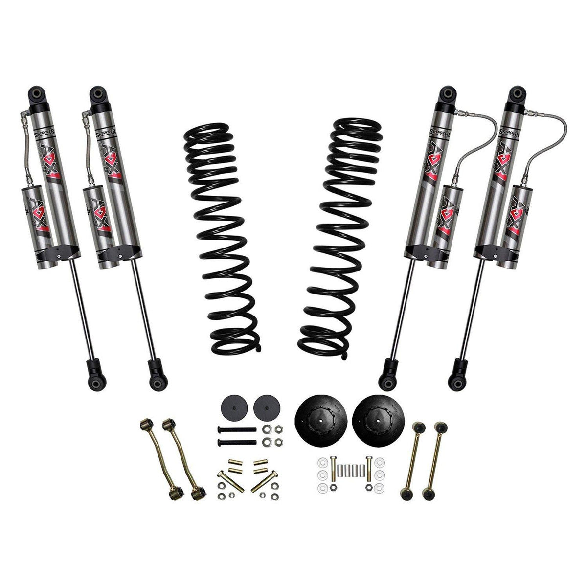 Skyjacker 2.5 In. Suspension Lift Kit With Adx 2.0 Remote Reservoir Shocks. (2020-2022 Gladiator Rubicon) - G250RKXLT