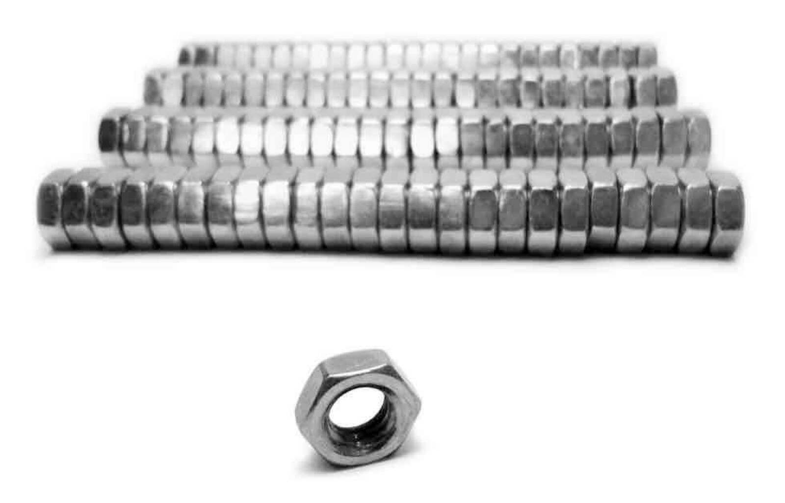 Steinjager Nuts Bulk Jam Fasteners, Bulk 1/4-20 RH 100 Pack Grade 8 Plated Zinc Yellow - J0014286
