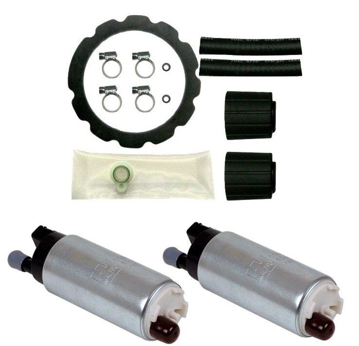 Walbro 99-04 Lightning / Harley Davidson F150 Dual 255lph Fuel Pumps and Install Kit