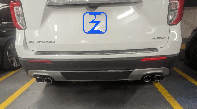 Zeus 3D Hitch Cover (2020-2025 Ford Explorer)